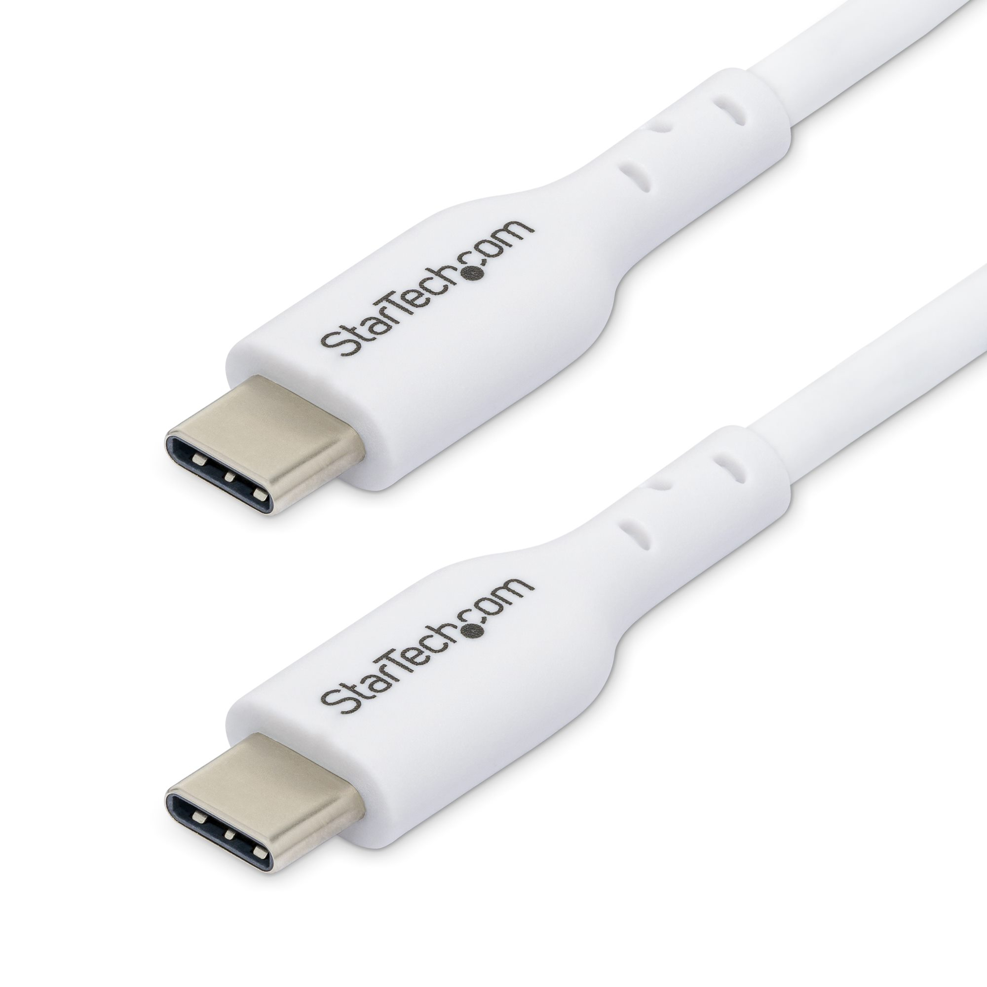 StarTech.com USB2CC2MNCWHE2PK USB-kabel USB 2.0 2 m USB C 0,48 Gbit/sek. 60 W Hvid