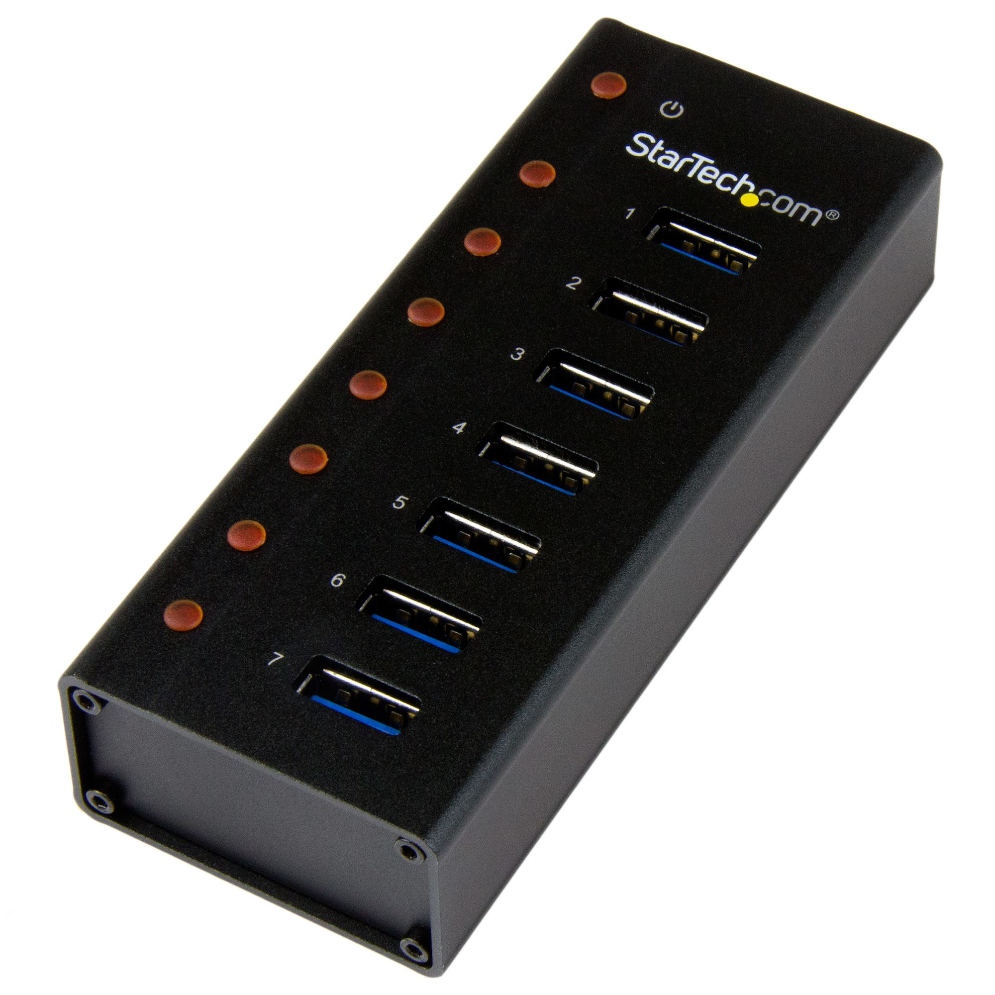 StarTech.com ST7300U3M interface hub USB 3.2 Gen 1 (3.1 Gen 1) Type-B 5000 Mbit/s Sort