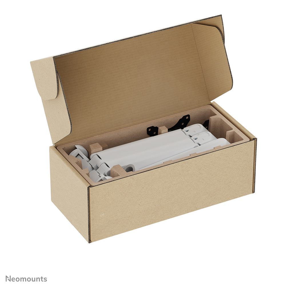 Neomounts DS70-250WH2 skærmbeslag og -stativer 81,3 cm (32") Skrivebord Hvid