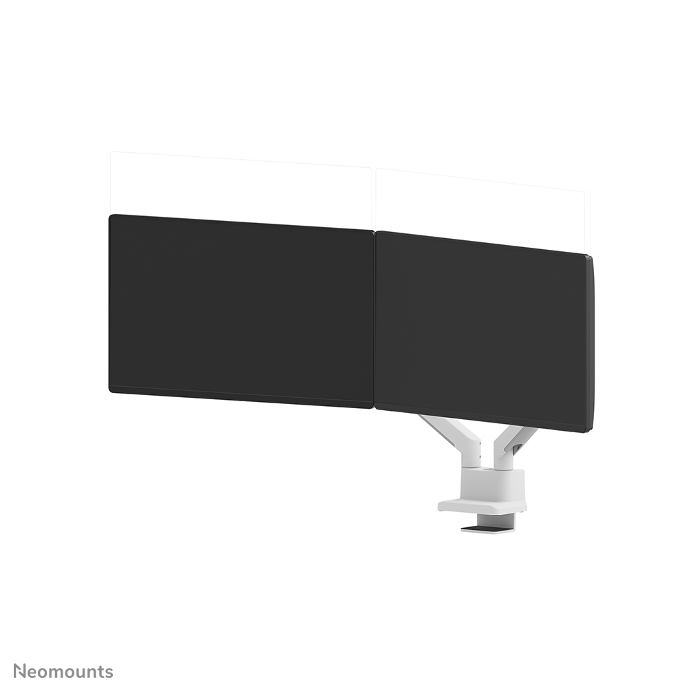 Neomounts DS70-250WH2 skærmbeslag og -stativer 81,3 cm (32") Skrivebord Hvid