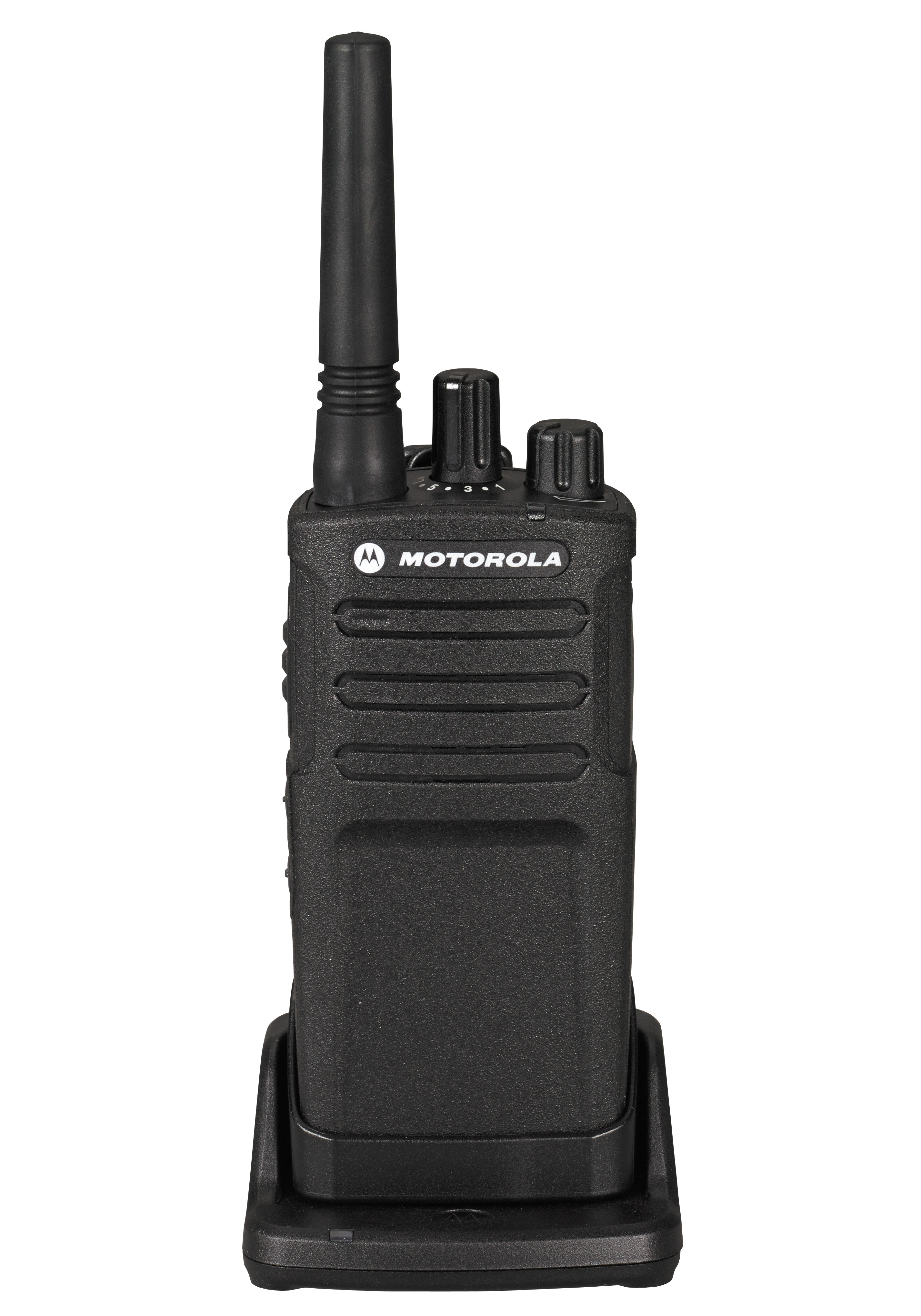 Motorola XT420 to-vejs radio 16 kanaler 446.00625 - 446.19375 MHz Sort