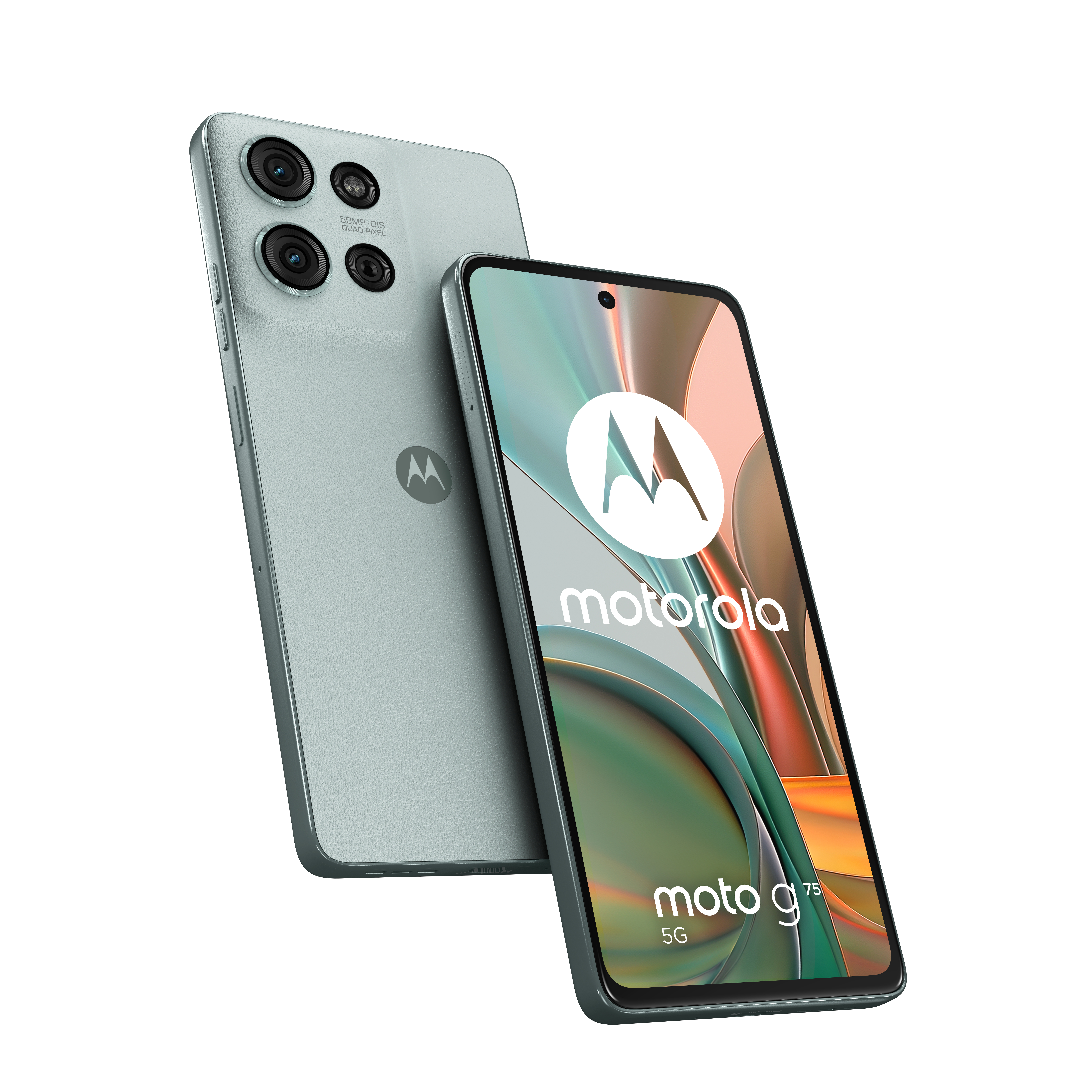Motorola moto g75 5G 17,2 cm (6.78") Hybrid Dual SIM Android 14 USB Type-C 8 GB 256 GB 5000 mAh Grøn