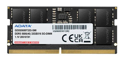 ADATA Gold hukommelsesmodul 32 GB 1 x 32 GB DDR5 5200 MT/s