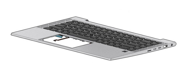 HP M36312-061 laptop reservedel Tastatur