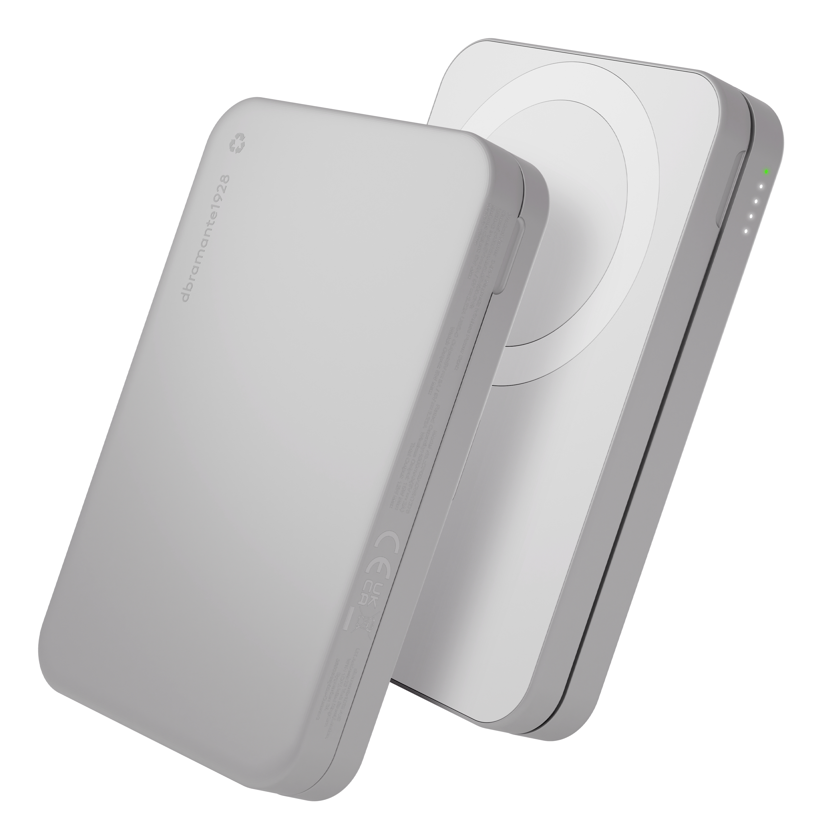 dbramante1928 re-charge - Power Bank 8K WL - 3in1 - Qi1.3 - WHT
