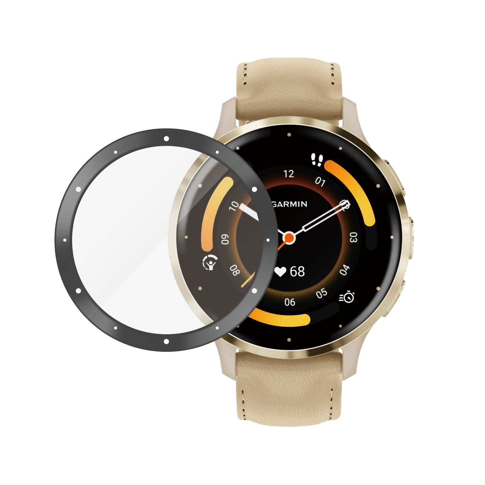 PanzerGlass ® Skærmbeskyttelse Watch Garmin Venu 3s