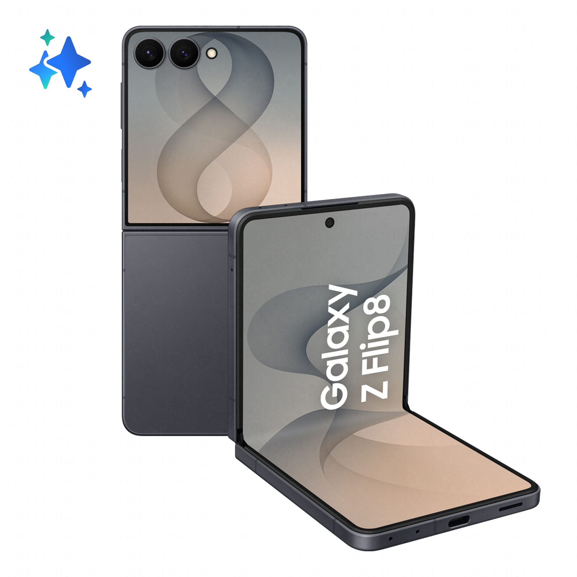 Samsung Galaxy Z Flip8 17,5 cm (6.9") Dual SIM 5G USB Type-C 12 GB 512 GB 4300 mAh Grafit