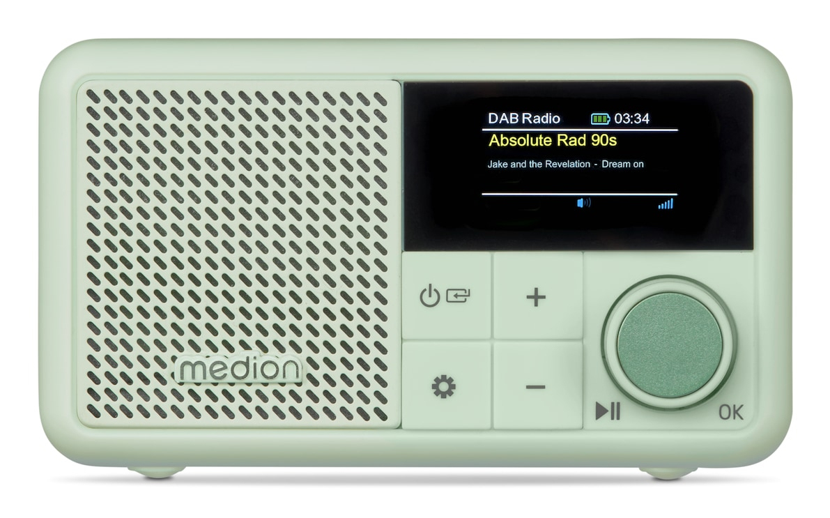 MEDION LIFE S66822 Tragbares Bærbar Digital Grøn