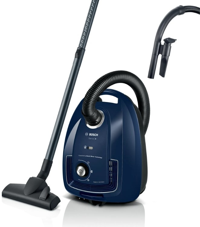 Bosch Serie 4 BGD38BU2 støvsuger 4 L Tromle vakuum Dry 600 W Støvpose