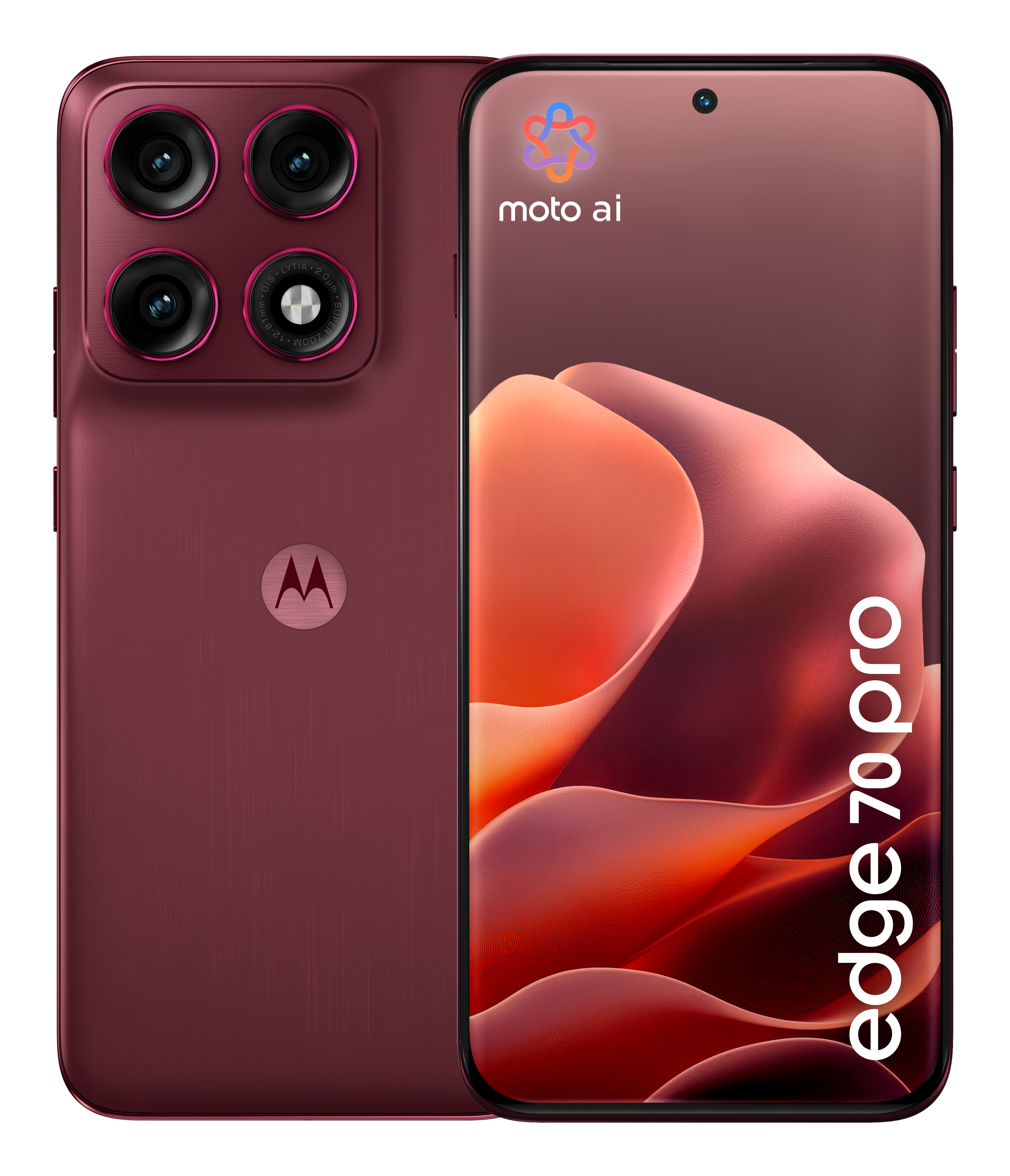 Motorola edge 70 pro 17,2 cm (6.78") Dual SIM Android 16.0 5G USB Type-C 12 GB 512 GB 6500 mAh Bordeaux