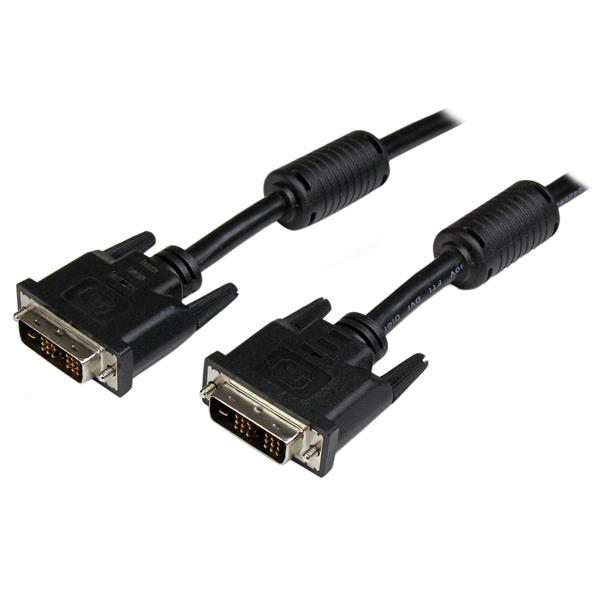 StarTech.com 5m DVI-D M/M DVI kabel Sort