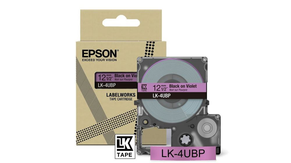 Epson LK-4UBP Sort, Lilla