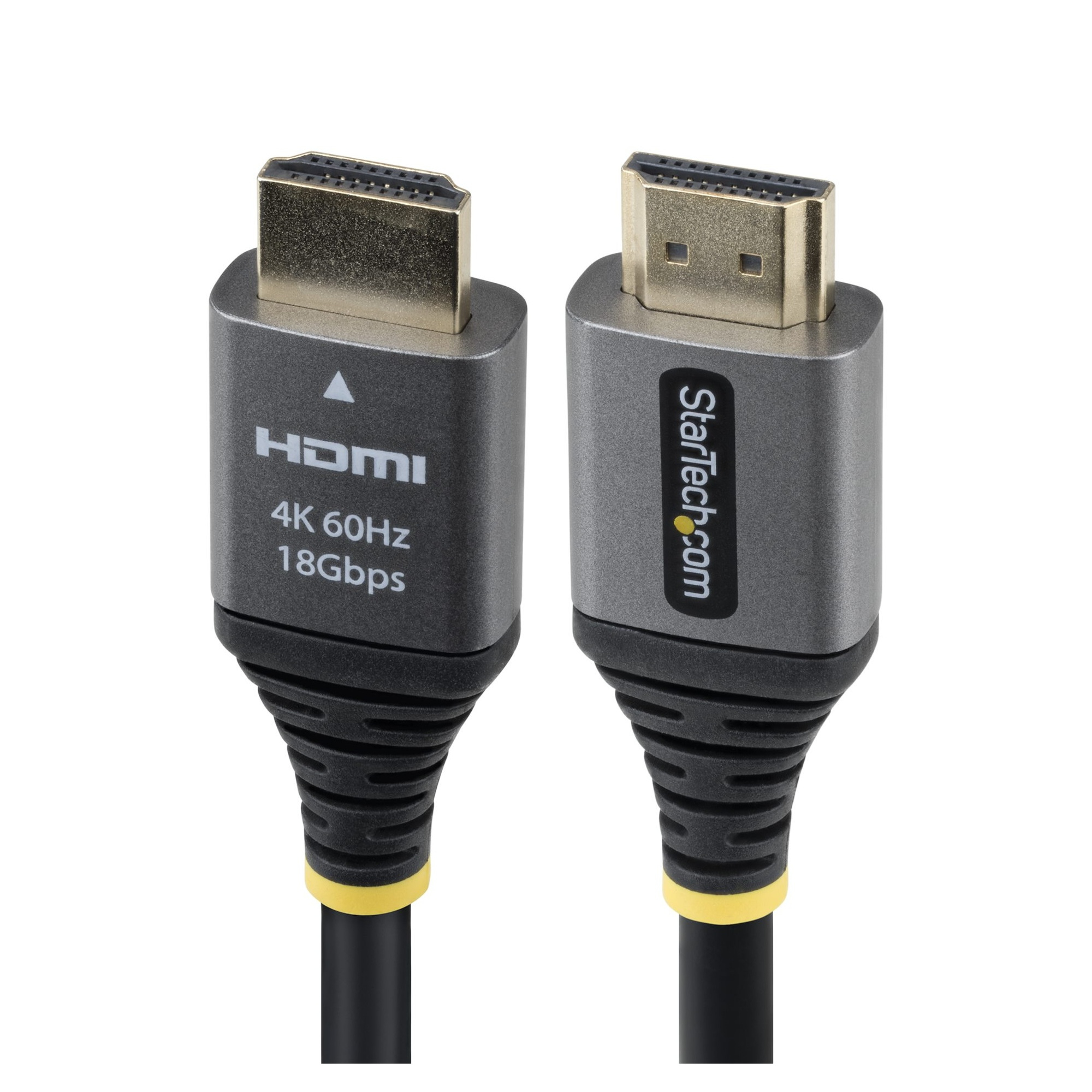 StarTech.com HDMMV5F HDMI-kabel 1,5 m HDMI Type A (Standard) Sort, Sølv