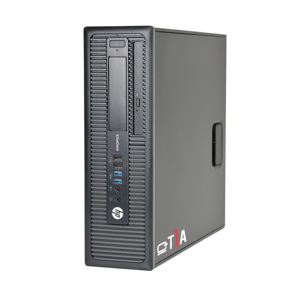 T1A HP EliteDesk 800 G1 Refurbished Intel® Core™ i5 i5-4570 8 GB DDR3-SDRAM 240 GB SSD Windows 10 Pro SFF PC Sort