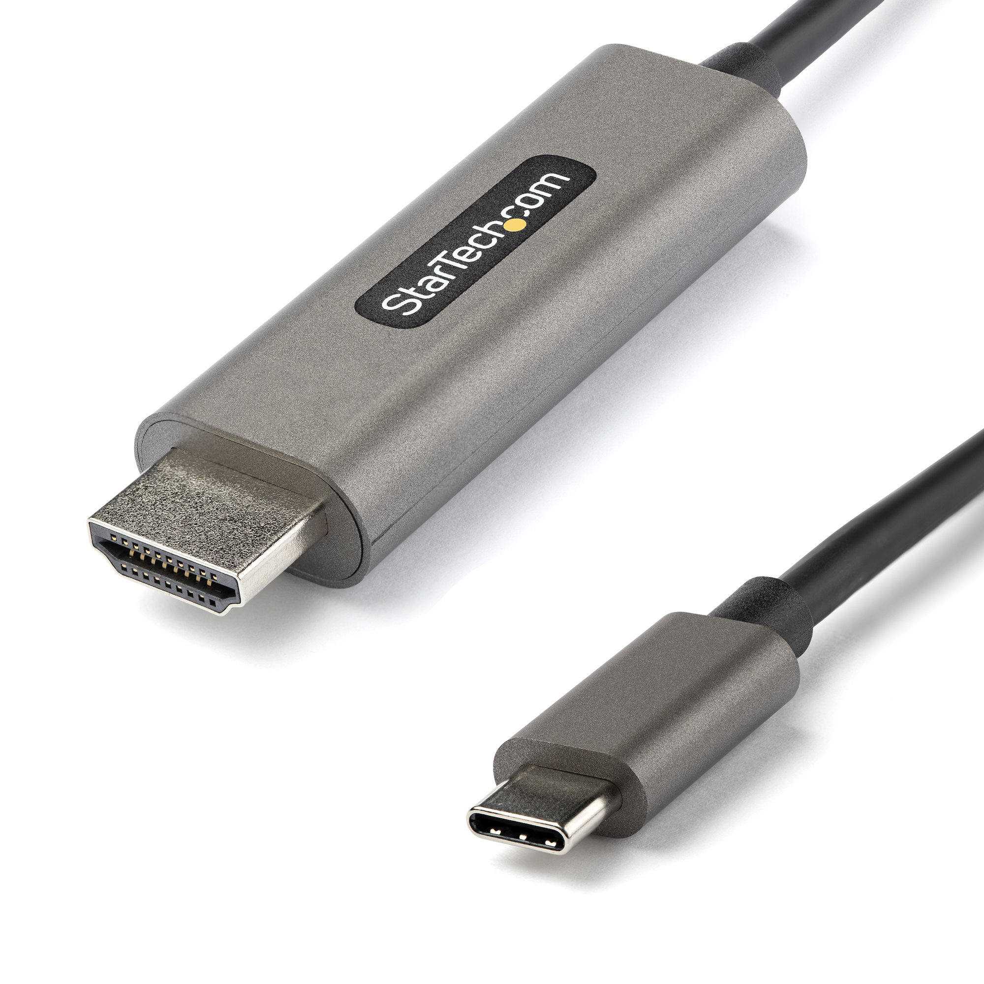 StarTech.com CDP2HDMM4MH videokabel adapter 4 m HDMI Type A (Standard) USB Type-C Sort, Sølv