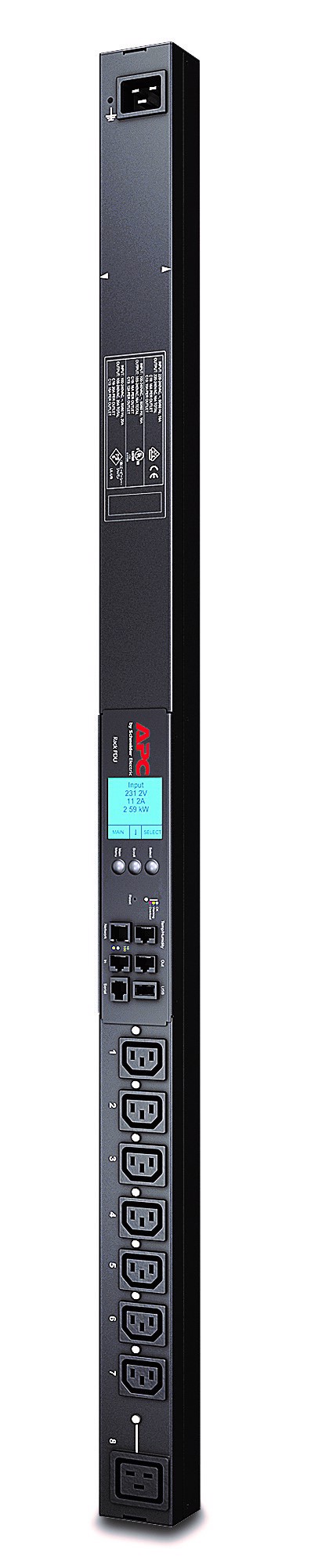 APC PDU 2G strømforsyningsenhed (PDU) 8 AC stikkontakt(er) 0U