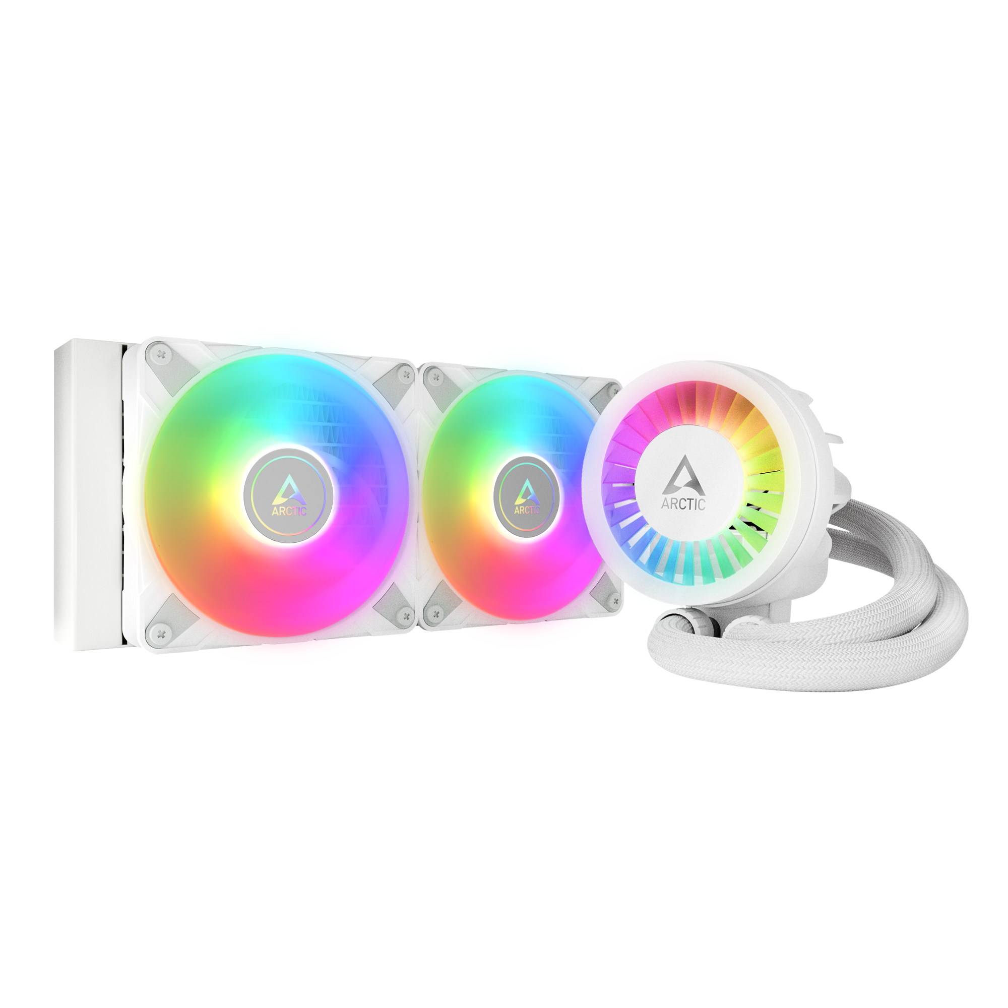 ARCTIC Liquid Freezer III 240 A-RGB Processor Alt-i-en væskekøler 12 cm Hvid 1 stk