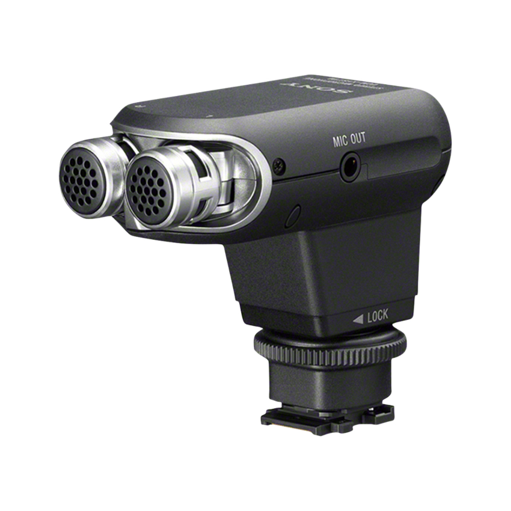 Sony ECM-XYST1M Sort Mikrofon til digitalkamera