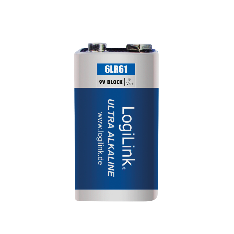 LogiLink 6LR61B1 husholdningsbatteri Engangsbatteri Alkaline
