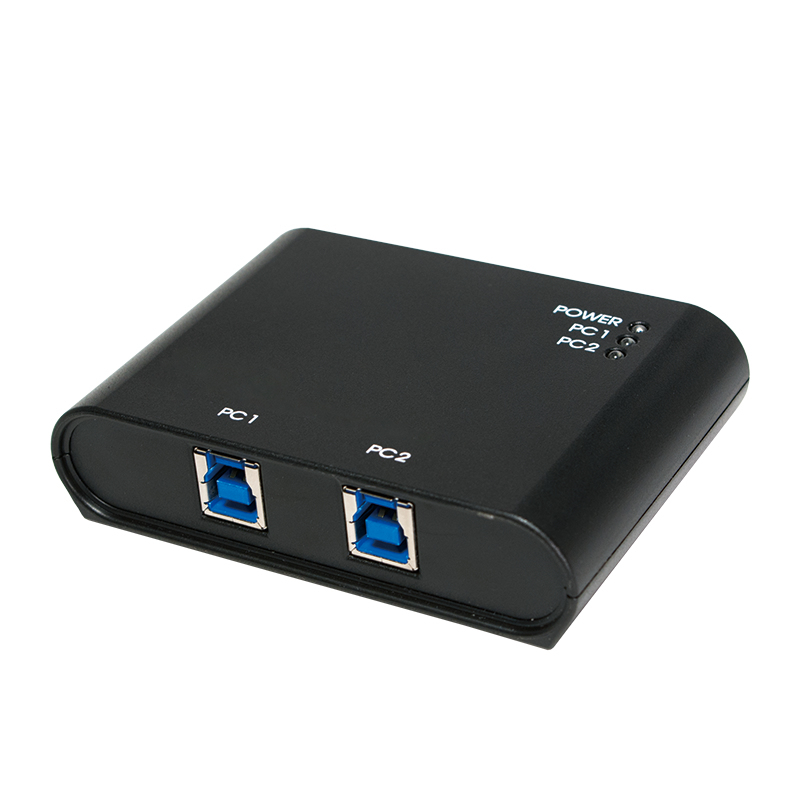 LogiLink UA0216 interface hub USB 3.2 Gen 1 (3.1 Gen 1) Type-B 5000 Mbit/s Sort