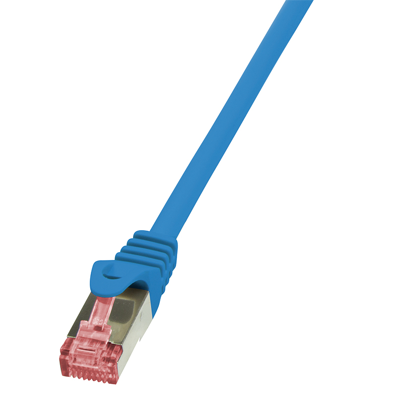 LogiLink 0.5m Cat.6 S/FTP netværkskabel Blå 0,5 m Cat6 S/FTP (S-STP)