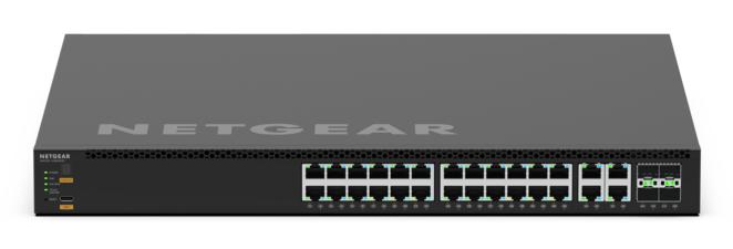 NETGEAR MSM4332 Administreret L3 Strøm over Ethernet (PoE) 1U Sort