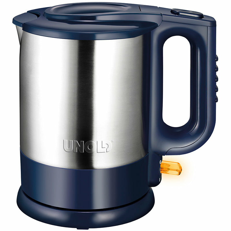 Unold 18018 elkedel 1,5 L 2200 W Blå, Rustfrit stål