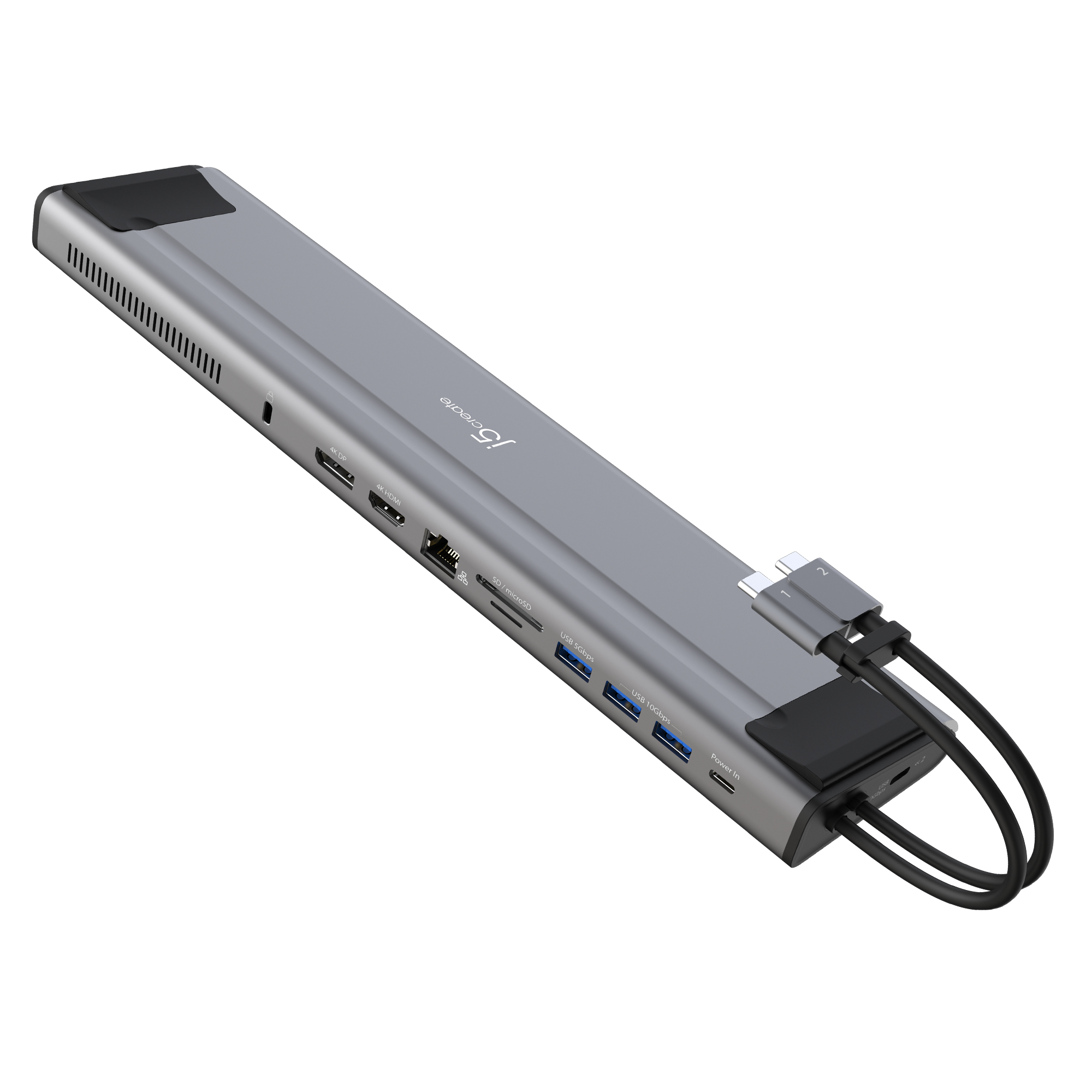 j5create JCD552-N M.2 NVMe® USB-C® Gen 2 dockingstation