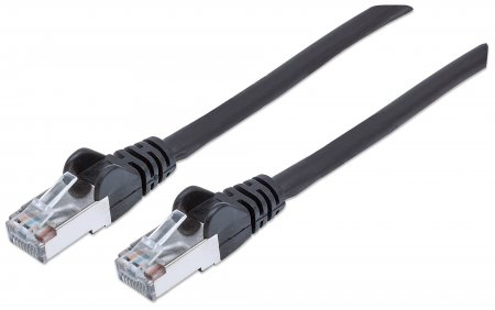 Intellinet 731812 netværkskabel Sort 10 m Cat6a S/FTP (S-STP)