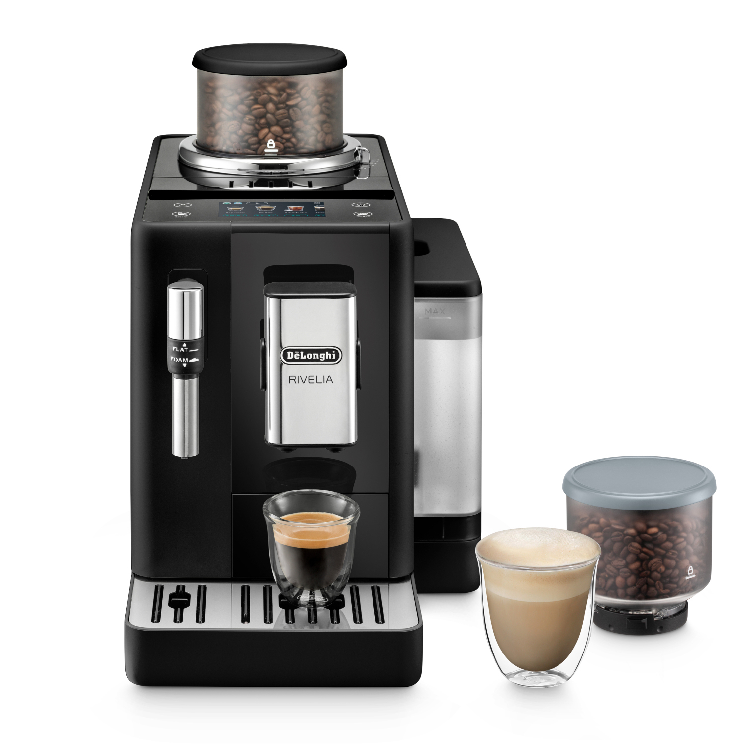 De’Longhi Rivelia EXAM440.35.B kaffemaskine Fuld-auto Espressomaskine 1,4 L