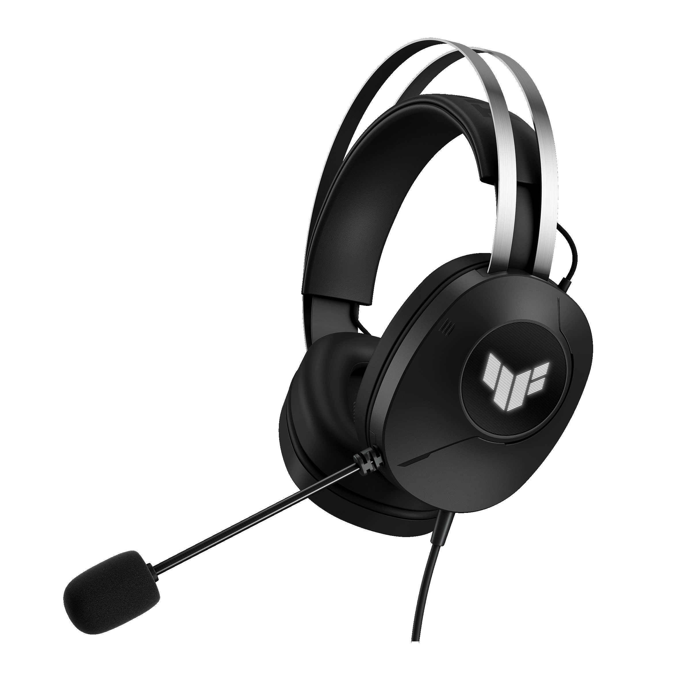 ASUS TUF Gaming H1 Gen II Headset Ledningsført Spil USB Type-A Sort