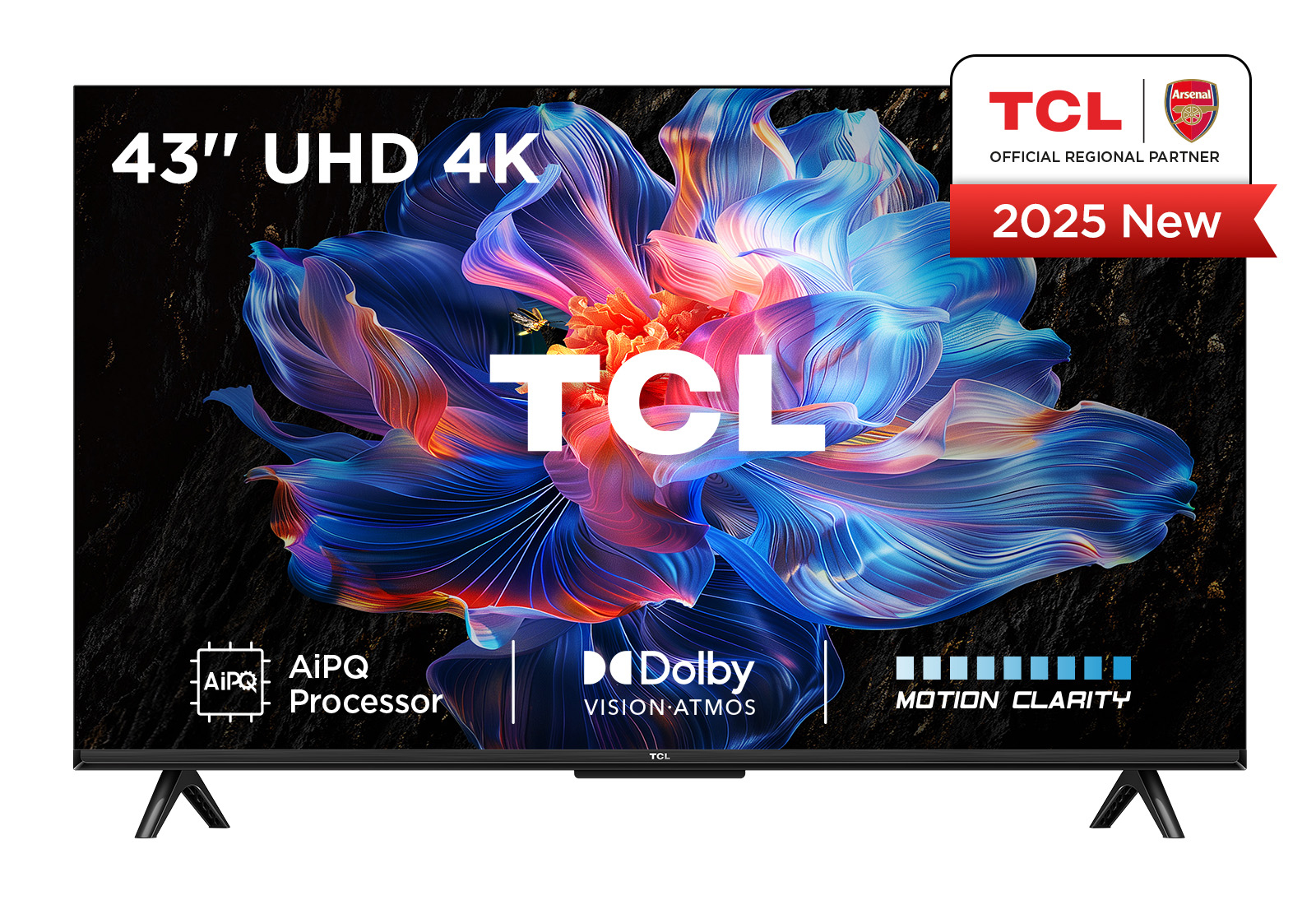 TCL V6C 43V6C TV 109,2 cm (43") 4K Ultra HD Smart TV Wi-Fi Metallic 260 cd/m²