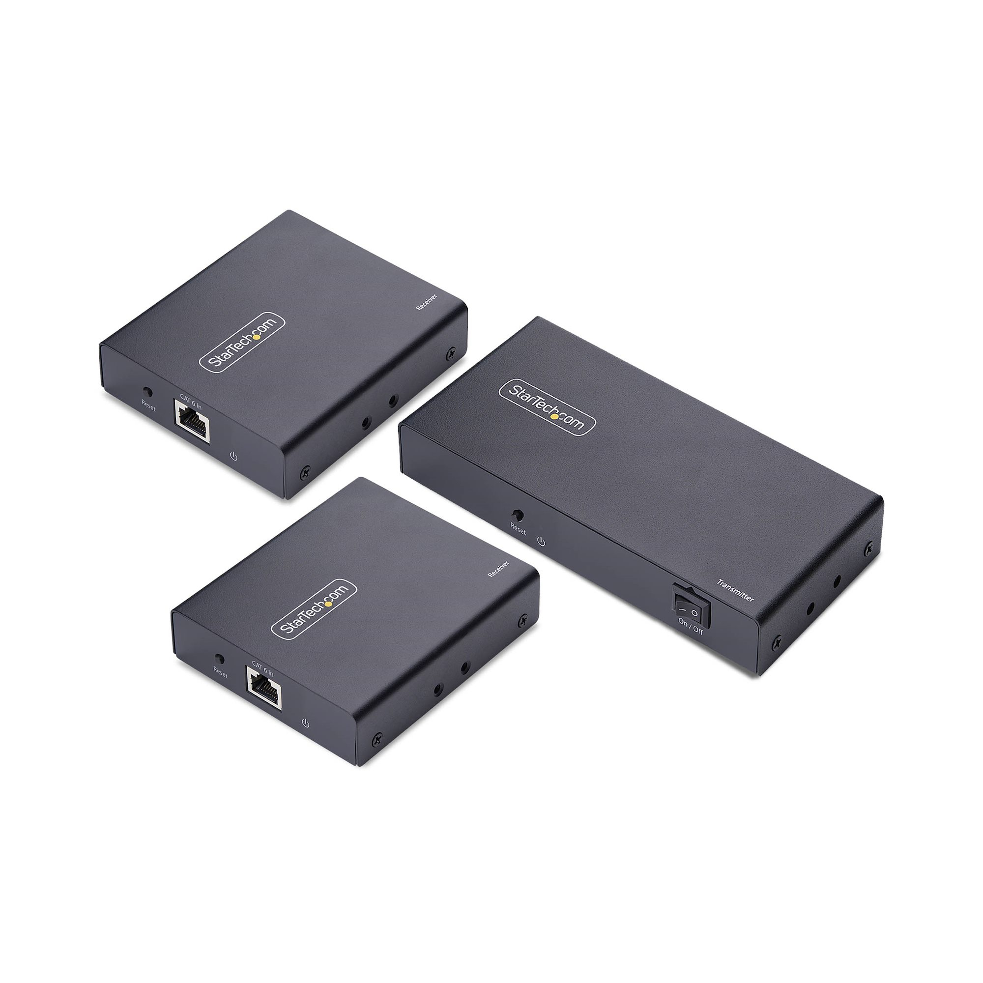 StarTech.com 4K7012IC-EXTEND-HDMI AV forlænger AV sender & modtager Sort
