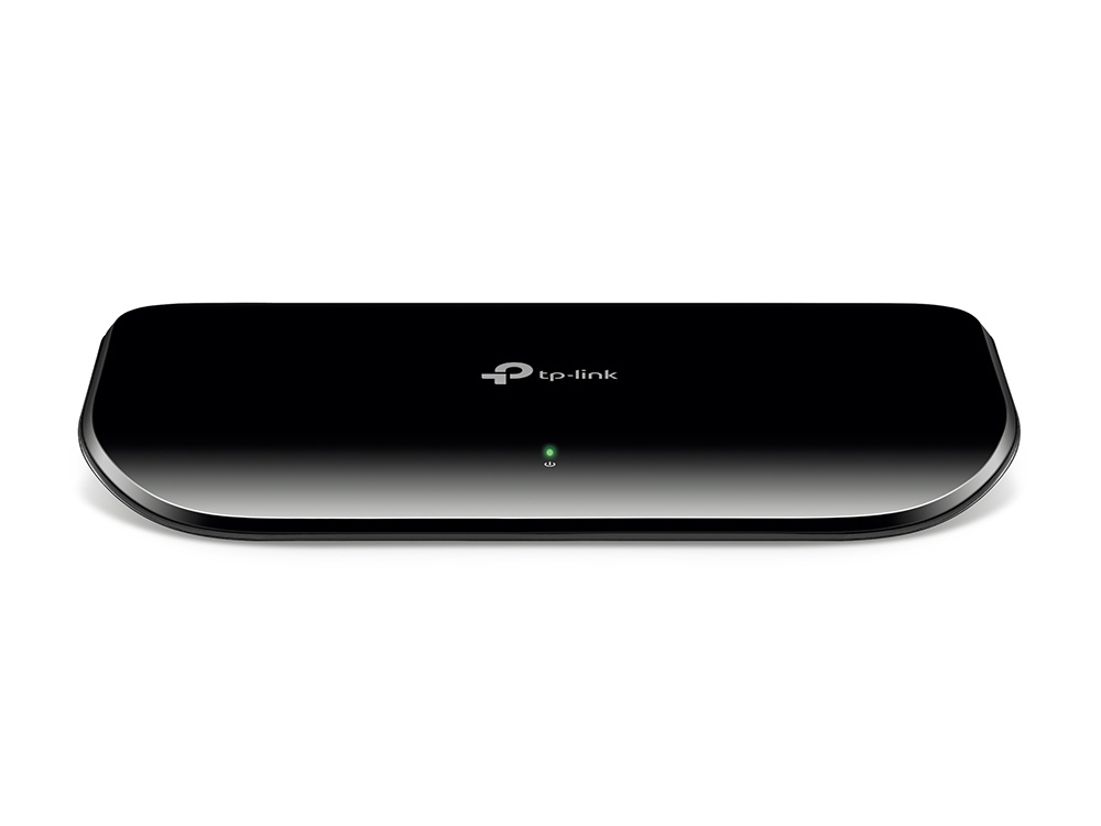TP-Link TL-SG1008D Ikke administreret Gigabit Ethernet (10/100/1000) Sort