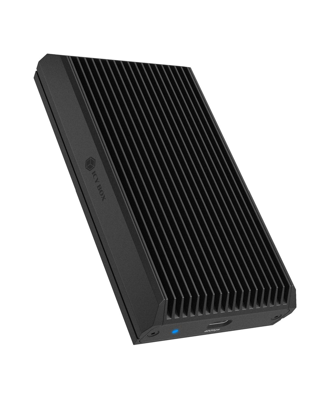 ICY BOX IB-1920M-C42 SSD kabinet Sort M.2