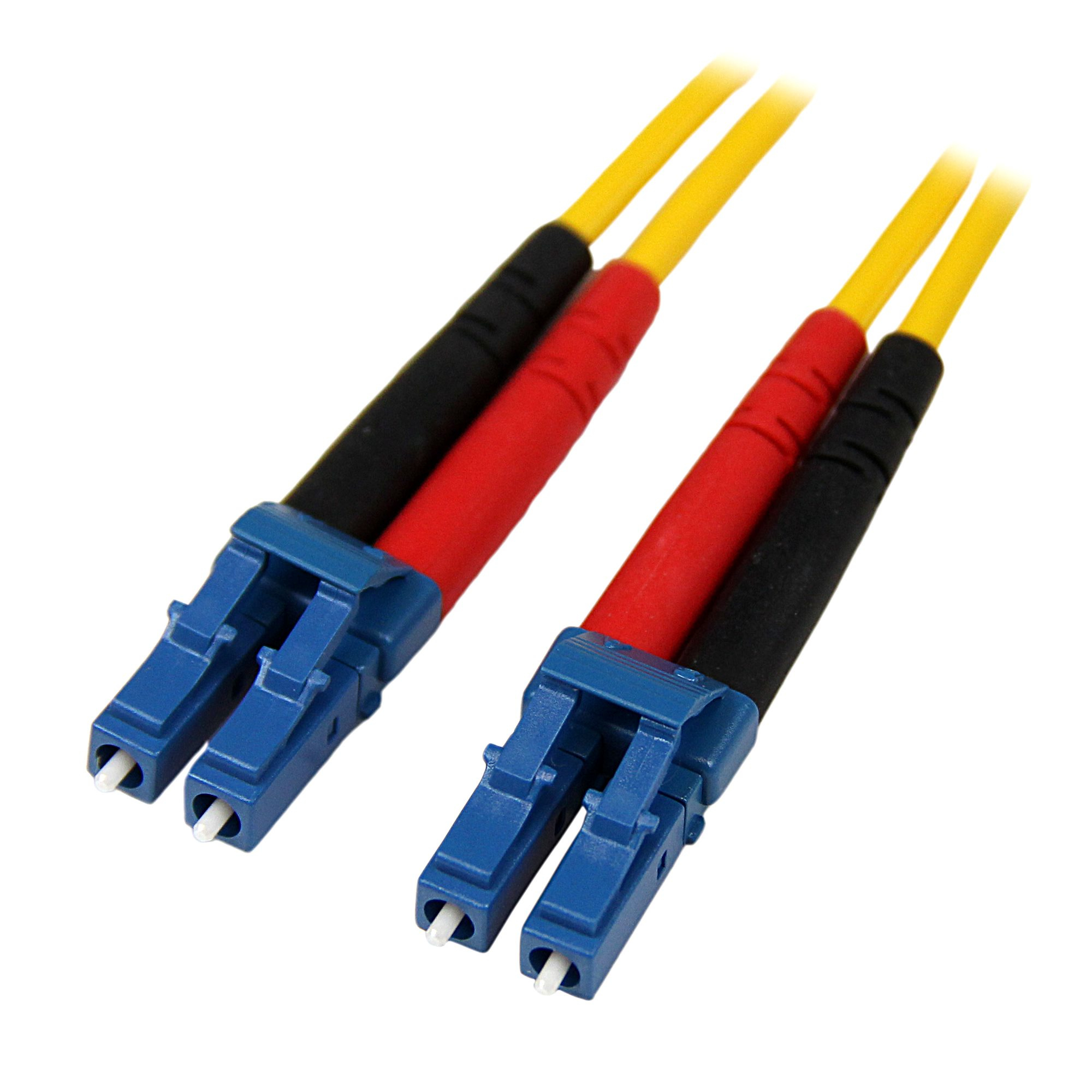 StarTech.com SMFIBLCLC1 InfiniBand og fiberoptisk kabel 1 m LC Gul