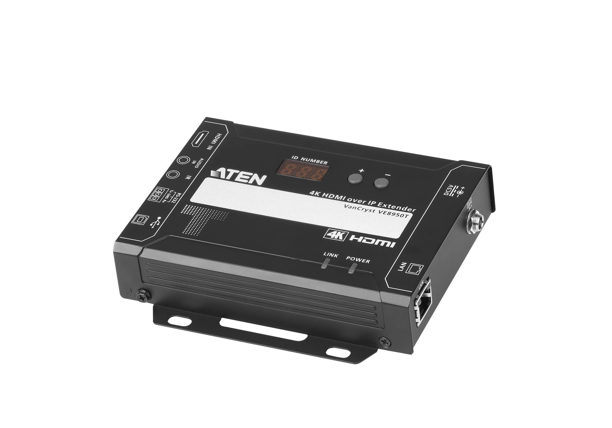 ATEN VE8950T-AT-G AV forlænger AV sender Sort