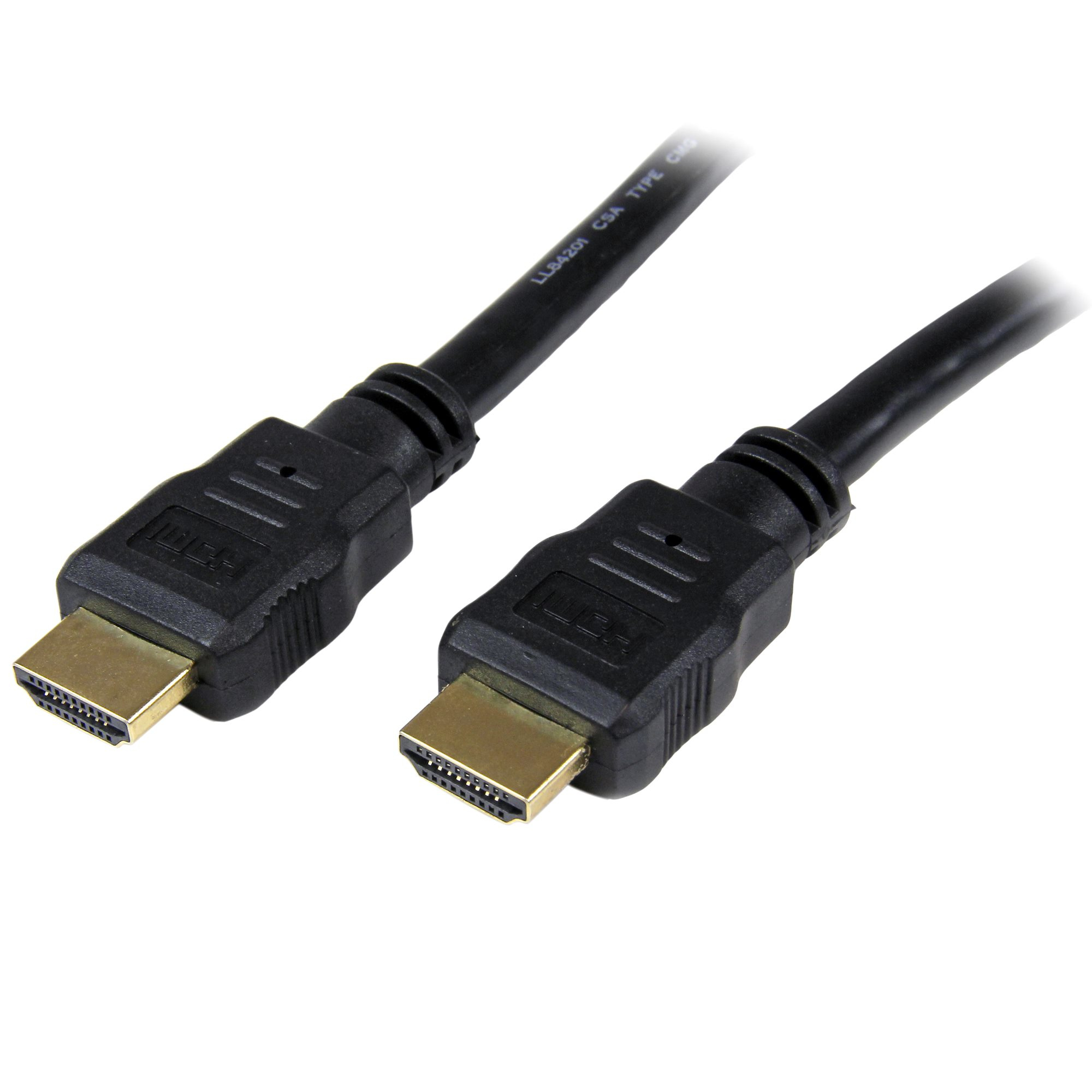 StarTech.com HDMM2M HDMI-kabel 2 m HDMI Type A (Standard) Sort