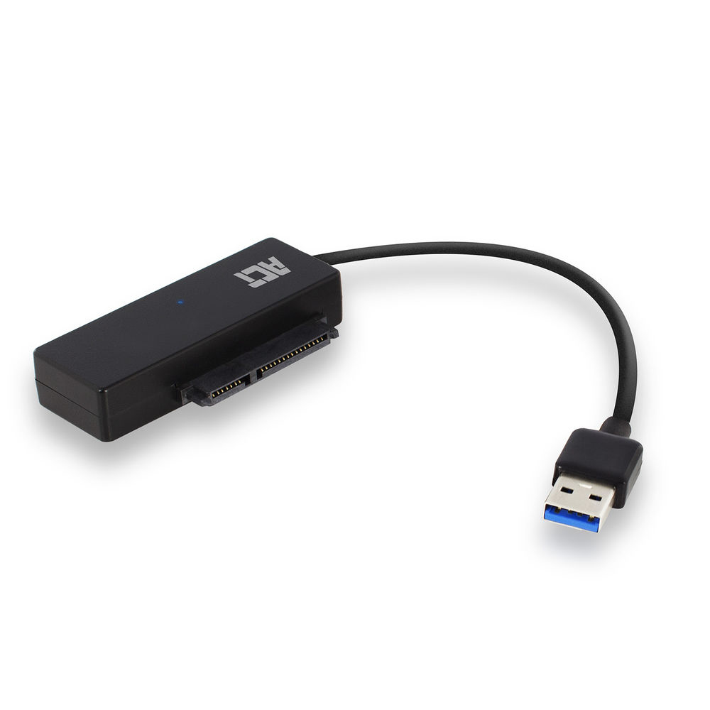 ACT AC1515 kabel kønsskifter 2.5/3.5" SATA USB A Sort
