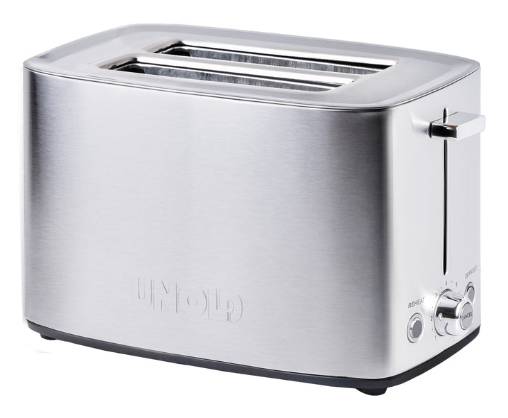 Unold Toaster Thommy 2 skive(r) 850 W Rustfrit stål