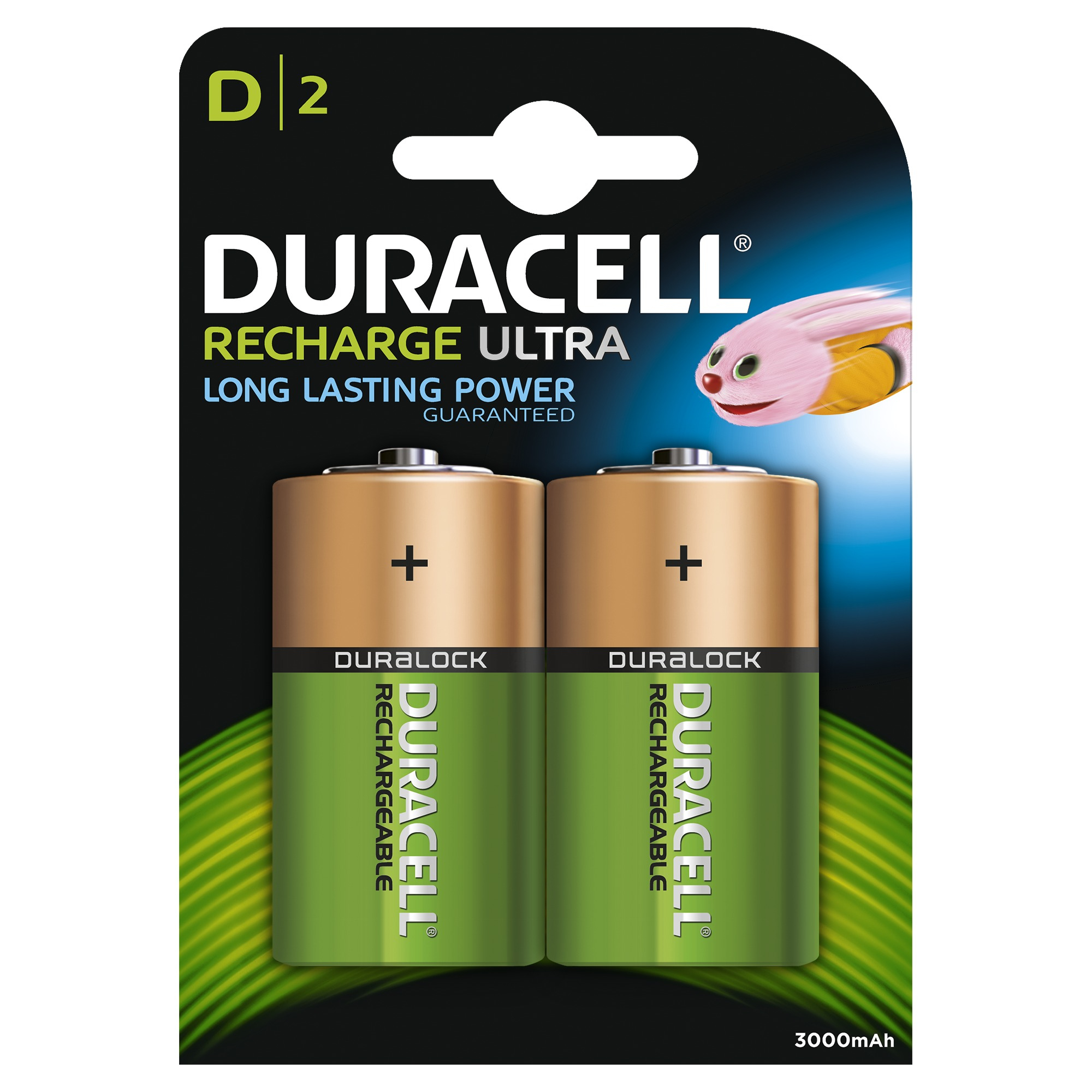 Duracell 5000394055995 husholdningsbatteri Genopladeligt batteri D Nikkel-Metalhydrid (NiMH)