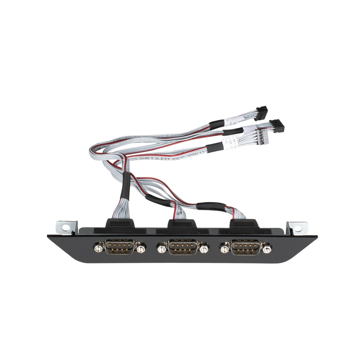 Shuttle PCM31, Triple COM port (RS232) expansion module for XH Slim-PC series serielkabel Sort, Sølv 3 x COM