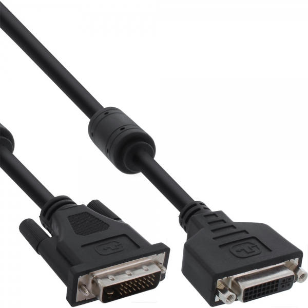 InLine 17773 DVI kabel 2 m DVI-D Sort