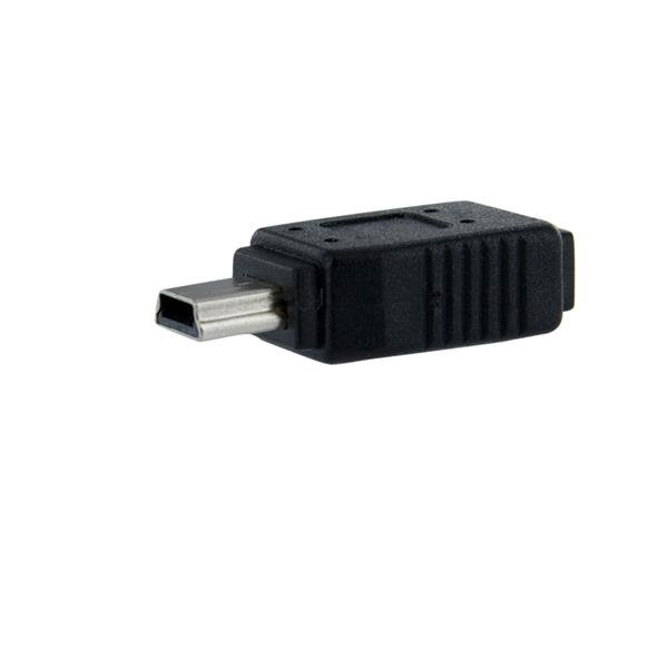 StarTech.com UUSBMUSBFM kabel kønsskifter USB Mini-B USB Micro-B Sort