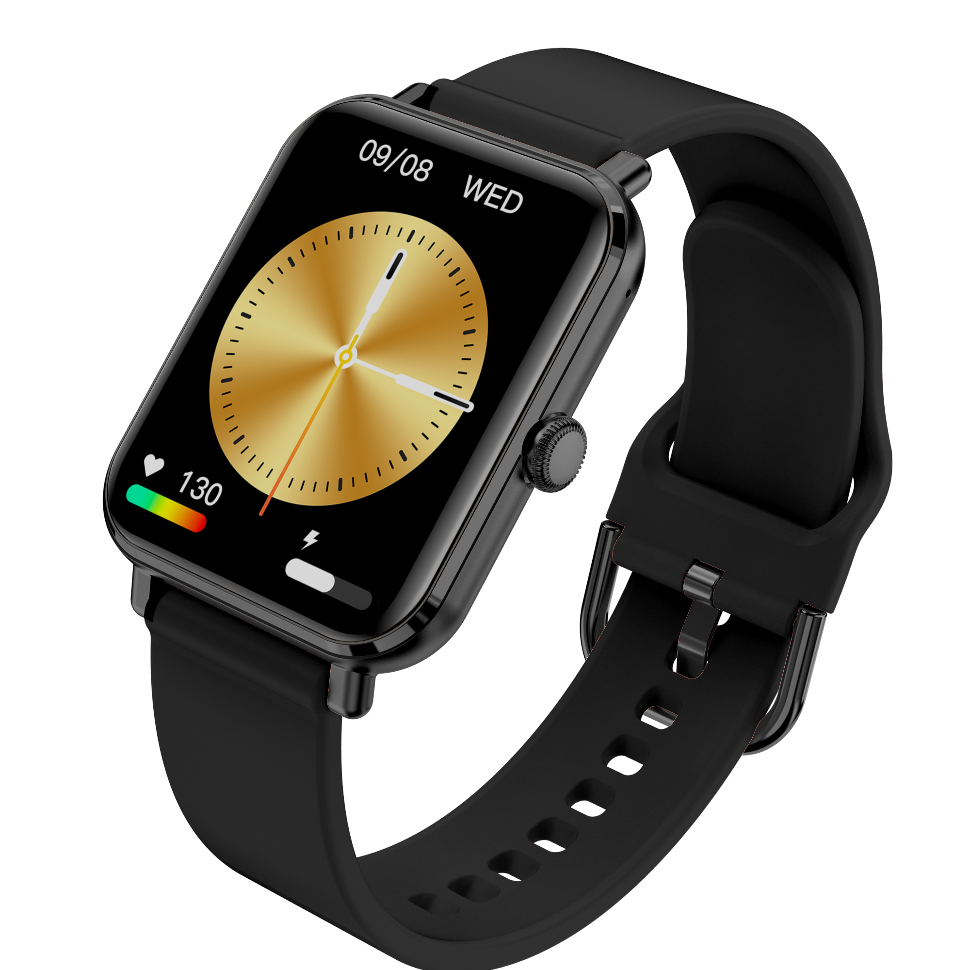 Garett Electronics GRC Classic 4,52 cm (1.78") AMOLED 39 mm Digital 368 x 448 pixel Berøringsskærm Sort