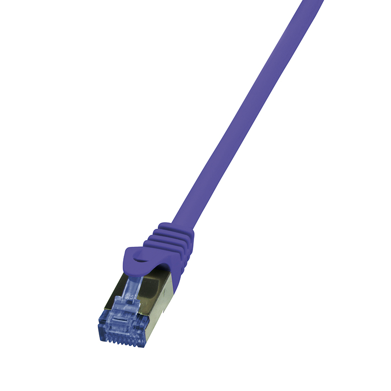 LogiLink CQ303VS netværkskabel Violet 1 m Cat6a S/FTP (S-STP)