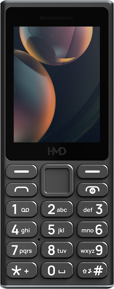 HMD 105 4G 6,1 cm (2.4") 92,99 g Sort Feature telefon