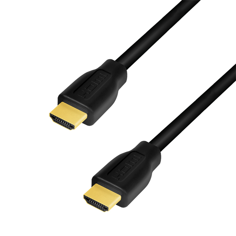 LogiLink CH0103 HDMI-kabel 5 m HDMI Type A (Standard) Sort