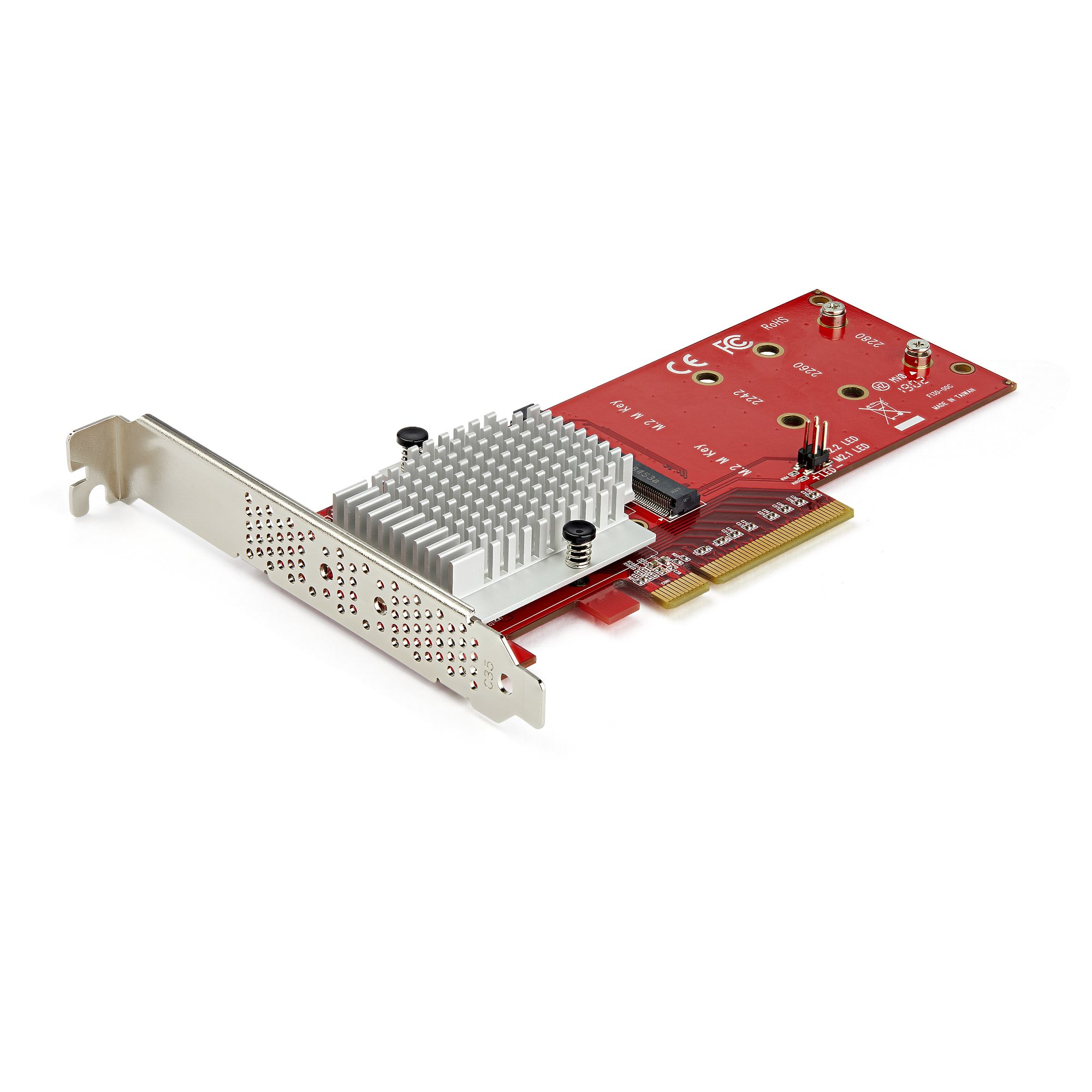 StarTech.com PEX8M2E2 interface-kort/adapter Intern M.2