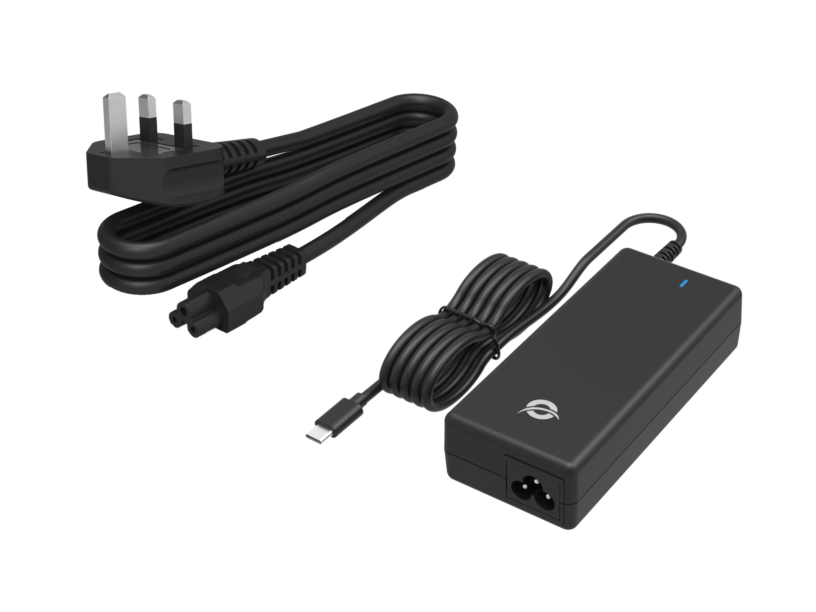 Conceptronic OZUL03BUK strømadapter og vekselret Indendørs 100 W Sort